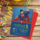 Search for superman invitations Dc comics