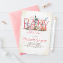 Search for fairy baby girl shower invitations Unicorn