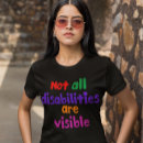 Search for invisible tshirts disability