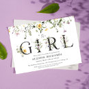 Search for baby sprinkle brunch invitations Wildflowers wild flower