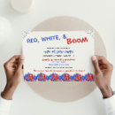 Search for block 4th of july invitations America