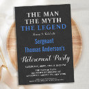 Search for myth invitations Retirement party