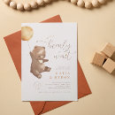 Search for neutral baby shower invitations we can bearly wait