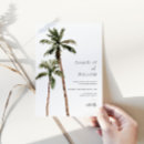 Search for miami wedding invitations Palm trees