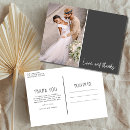 Search for gray wedding postcards Thank you