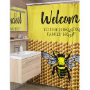 Search for honey bee shower curtains Hive