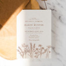 Search for brown and orange wedding invitations For her