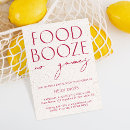 Search for magenta bridal shower invitations Typography