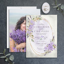 Search for purple and sage wedding invitations Modern