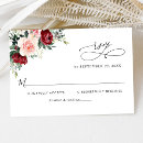 Search for floral rsvp cards Modern classy typography