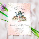 Search for high tea birthday invitations Rustic