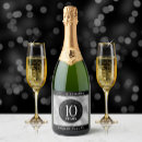 Search for 10th anniversary wine labels Elegant