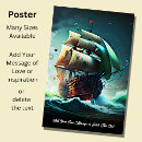 Search for ocean storm sail ship posters Nautical