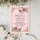 Search for wooden bridal shower invitations Flowers