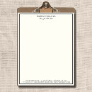 Search for borders letterhead Administrative professional