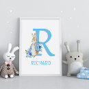 Search for bunny nursery decor Peter rabbit