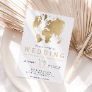 Search for map wedding invitations modern