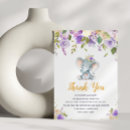 Search for purple thank you cards Mauve