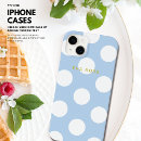 Search for big polka dots iphone cases White