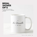 Search for couples shower mugs Elegant