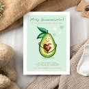 Search for avocado invitations Heart