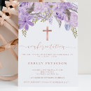 Search for rose confirmation invitations Modern