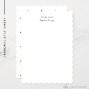 Search for scalloped note cards For her