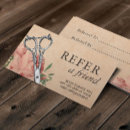 Search for hairdresser referral cards Refer a friend