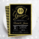 Search for 10th anniversary party invitations Typography