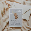 Search for digital teddy bear baby shower invitations Balloon