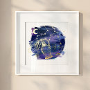 Search for constellation aquarius posters Night sky