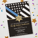 Search for sheriff invitations Policeman
