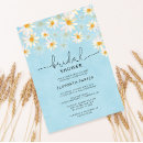 Search for daisy bridal shower invitations Watercolor