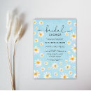 Search for daisy bridal shower invitations Watercolor