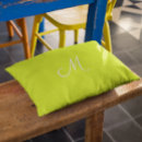 Search for chartreuse cushions Neon yellow