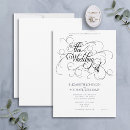 Search for black tie wedding invitations Typography