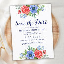 Search for military save the dates Red white blue