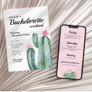 Search for palm springs hens party invitations Pink and green