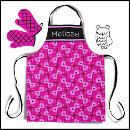 Search for colourful triangles aprons Bright