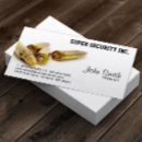 Search for security guard business cards Safe