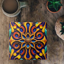 Search for blue art deco tiles Retro