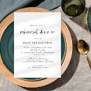 Search for typography rehearsal dinner invitations Contemporary