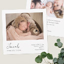 Search for square birth announcement cards Baby boy