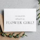 Search for flower girl cards Minimal
