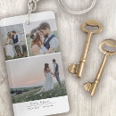 Search for wedding pictures key rings Modern minimalist
