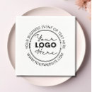 Search for company logo napkins Your logo here