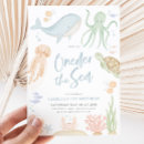 Search for sea animal party invitations For kids