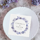 Search for purple floral napkins Chic