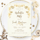 Search for starry night party invitations Gold