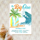 Search for retro beach party invitations The big one